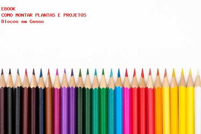 F�brica de Blocos em Gesso 